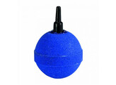 Luchtsteen  bol 5 cm  blauw aansluiting 4/6mm