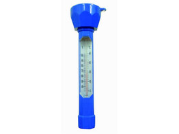 Vijverthermometer langwerpig  wit   18 cm